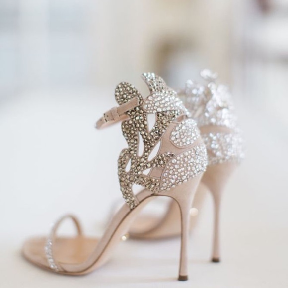 Sergio Rossi Shoes - Sergio Rossi Matisse Swarovski Crystal Sandal US8